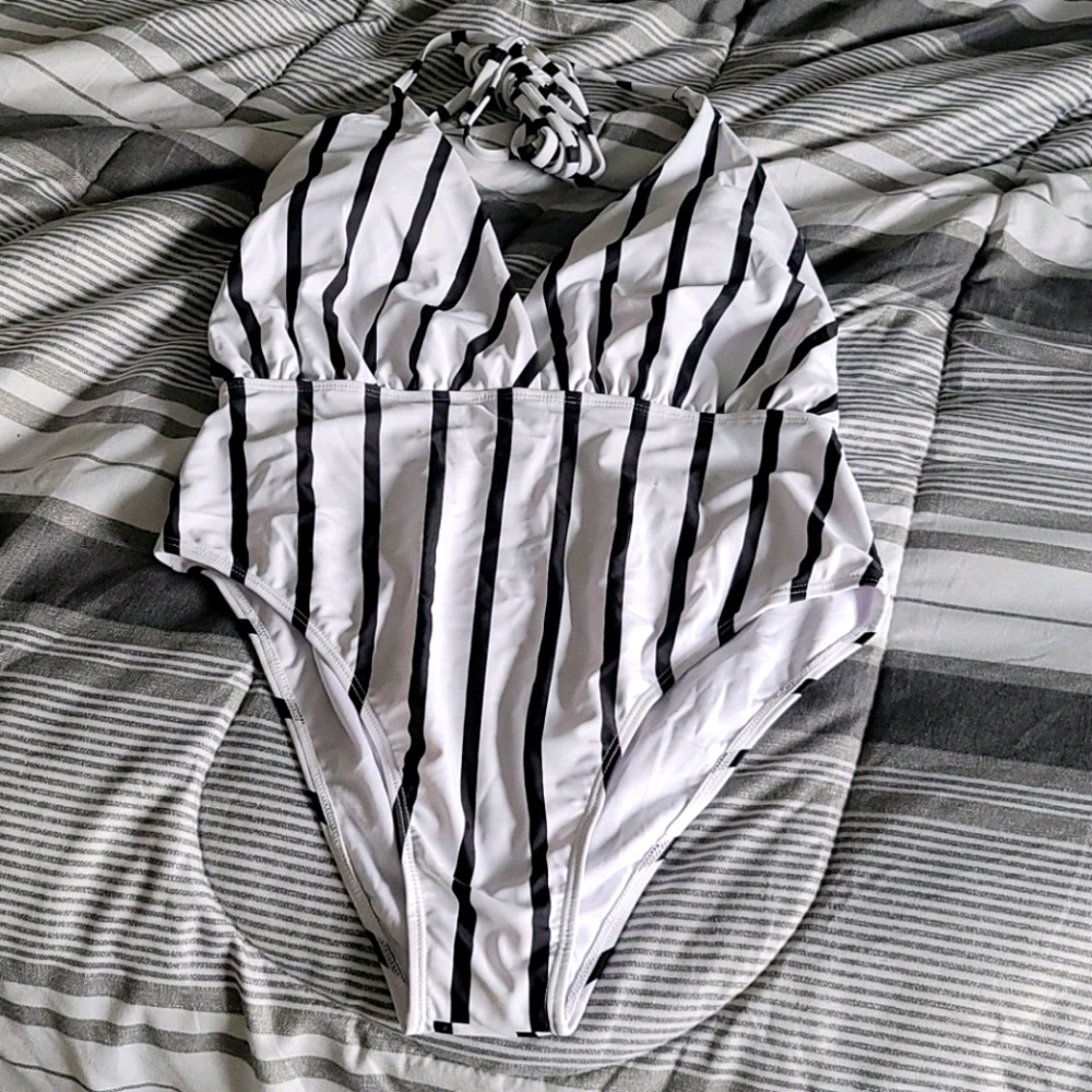 Striped Swimsuit